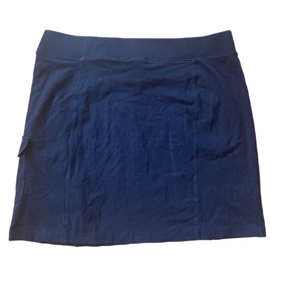 WEEKENDS BY CHICO’S | black stretchy skirt with side pocket size 2 or L - Picture 3 of 6